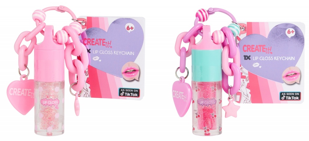 Блеск для губ CREATE IT! с брелком