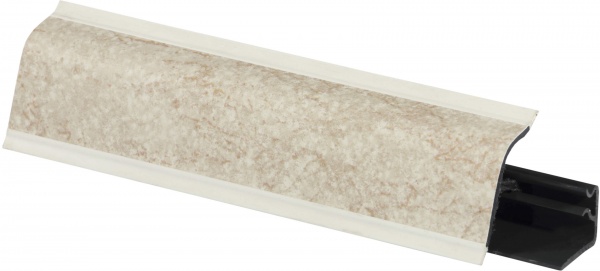 Плінтус для стільниці L018 4200x1x1 мм мармур латина