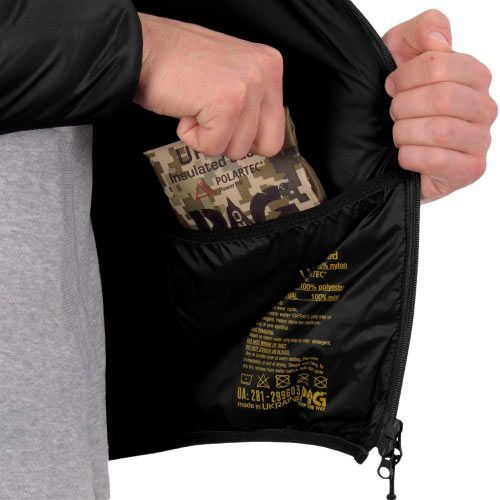 Куртка P1G Ursus Power-Fill (Polartec Power-Fill) [1149] Combat Black M 