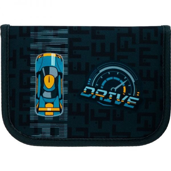 Пенал школьный без наполнения 621 Speed 47280 KITE серый