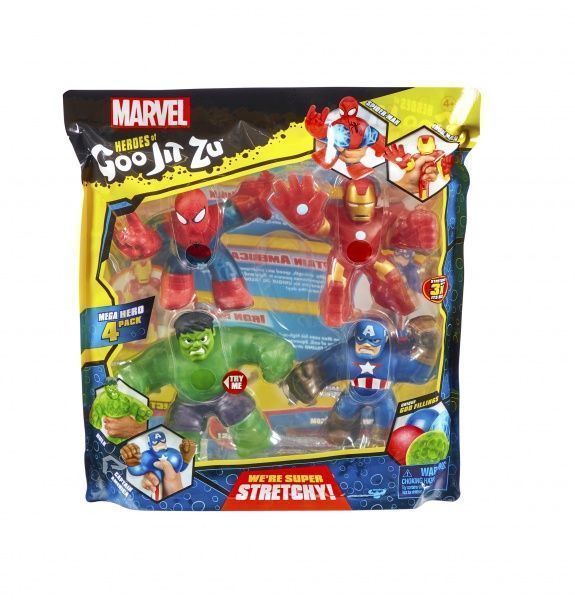 Игрушка-растяжка GooJitZu 4 героя 121920 