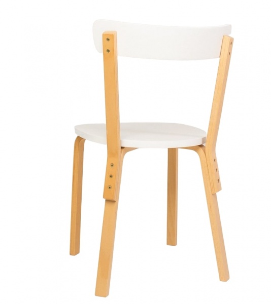 Стул Scandi белый /бук