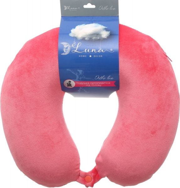 Подушка 30х30х9 см коралова Luna