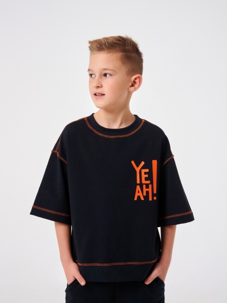 Сорочка Smil р.134 чорний 110674 