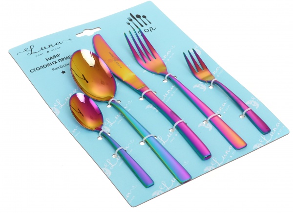 Набор столовых приборов Raindow 5 шт Luna