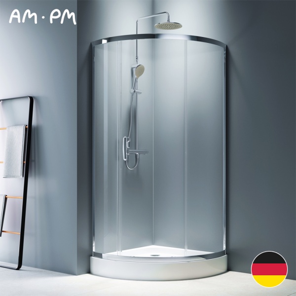 Душевая кабина AM.PM Like 90x90 см тонированное стекло без поддона W83UG-315-090CG 