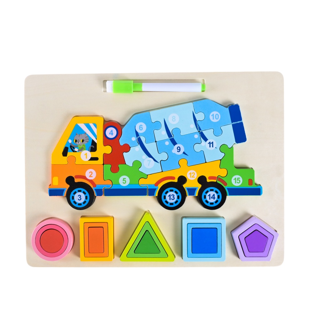 Пазл-вкладиш Shantou в асортименті 29,7х22,2 см C15043