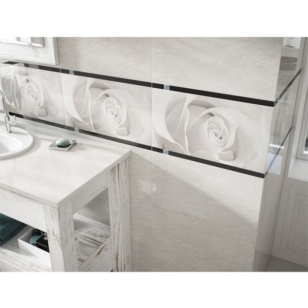 Плитка Opoczno Ефекта скло золотий фриз 2,5x60