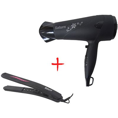 Набор фен + выпрямитель Saturn ST-HC7333 + ST-HC0305