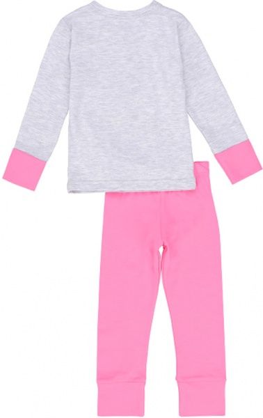 Пижама для девочек Фламинго 52237-417 р.116 серый/малиновый Ворнер Бразерс 