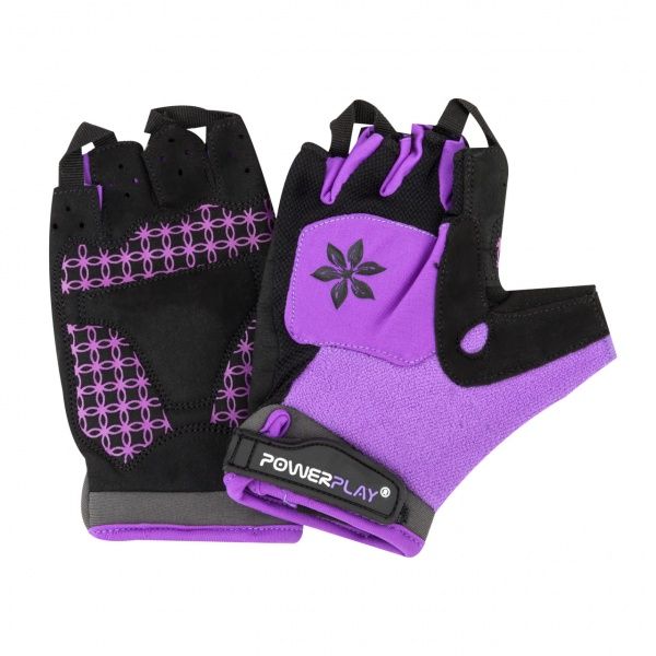 Варежки PowerPlay 5284_S_Purple р. S фиолетовый