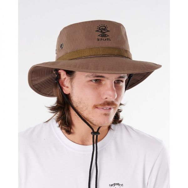 Капелюх Rip Curl Searchers Wide Brim Hat CHABB9-7075 S/M коричневий