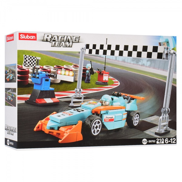 Конструктор Sluban M38-B0762 Racing Team формула-1 болид