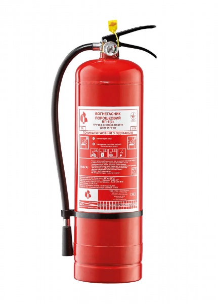 Вогнегасник порошковий ТСЦ Інженерінг ВП-6(з) 