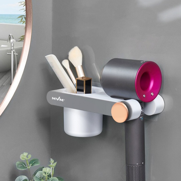 Полка для ванной MVM BP-33 White/Gray 