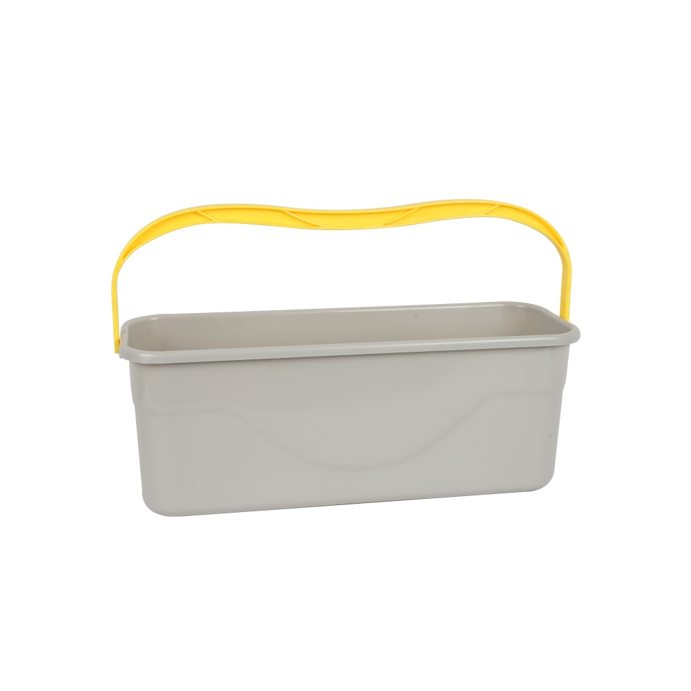 Відро для прибирання Eco Fabric 10л прямокутне 45 см сірий