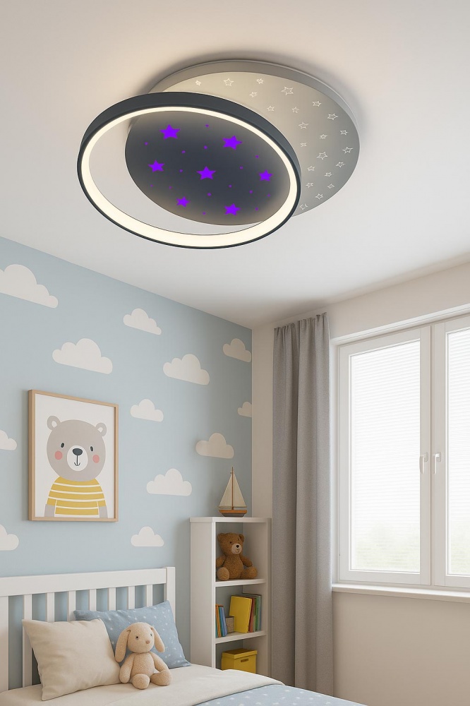 Світильник стельовий LIGHT SET SOFIA LED 2R 88 Вт білий 3000-6500+RGB К