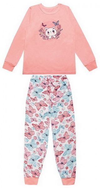 Піжама для дівчаток Габбі PGD-19-11 р.110 персиковий 
