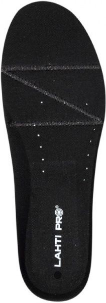 Стельки Lahti Pro для обуви (полиэстер / EVA / антиелектростат. Нить / латекс, толщина 4.5мм) р.45 L9030745 черный