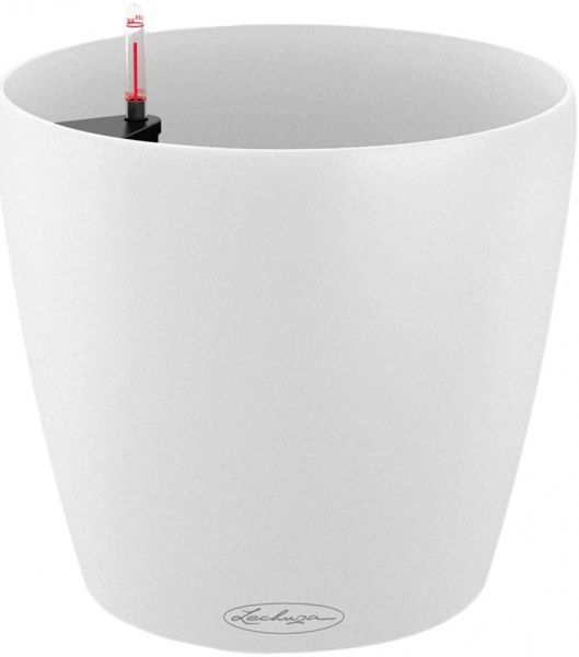 Вазон пластиковый Lechuza Classico Color 28 круглый 11л белый (13190) 