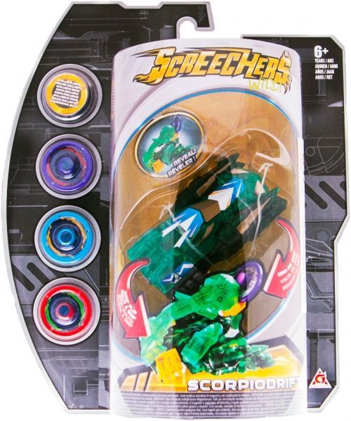 Автомобіль Screechers Wild трансформер Скорпіодріф