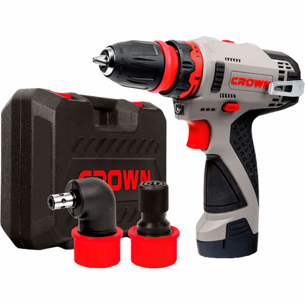 Шуруповерт акумуляторний Crown CT21072HQX-2 BMC