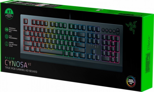 Клавіатура Razer Cynosa V2 (RZ03-03400700-R3R1) black 