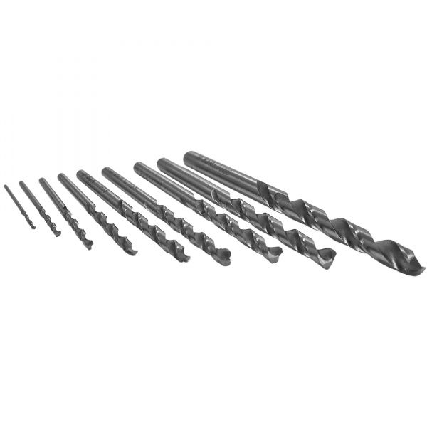 Набор сверл по металлу S&R Meister 1.0-5.0 мм 9 шт. 108809090