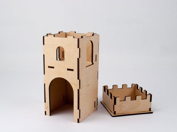 Дерев'яний 3D-конструктор Зірка Фортеця 93887