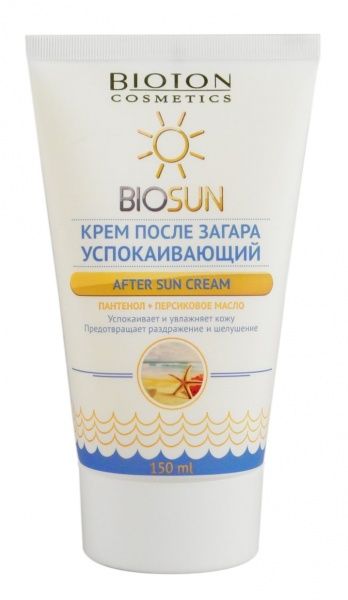 Крем після засмаги Bioton BIOSUN заспокійливий 150 мл