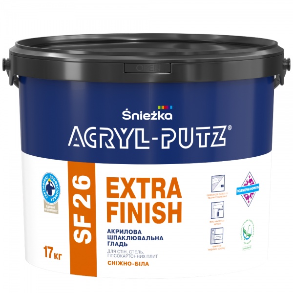 Шпаклевка Sniezka ACRYL-PUTZ SF26 17 кг