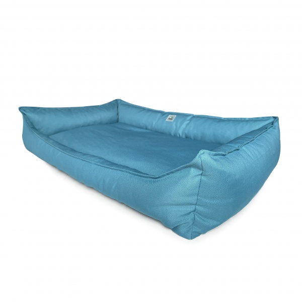 Лежак PETBED Mix Комфорт XL 110x70x27 см блакитний