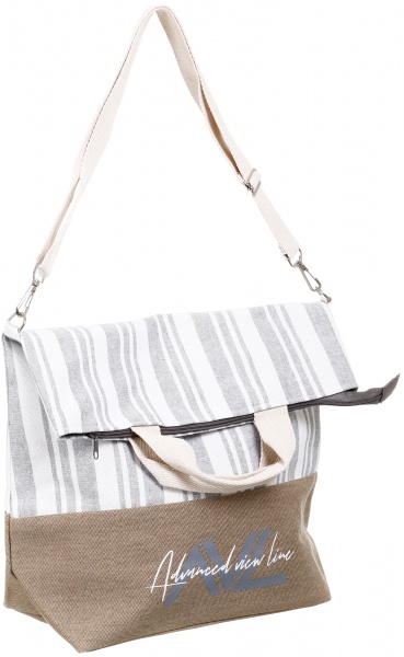 Сумка пляжная AVL Long 50x45x18 белый