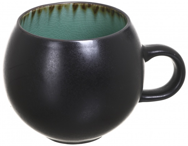 Чашка Glaze Green 460 мл 2 сорт Bella Vita