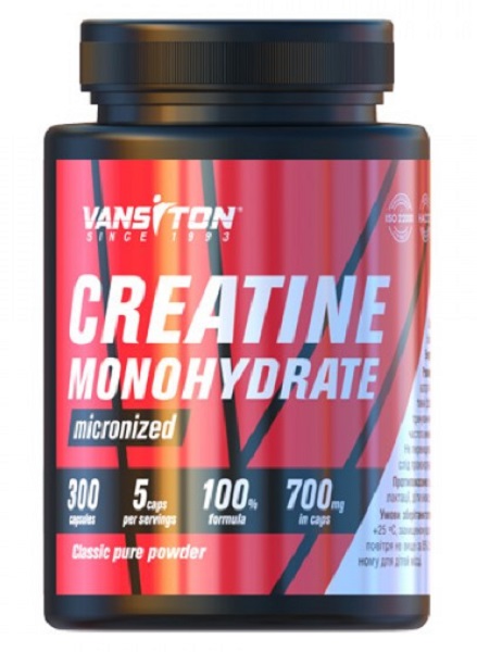 Креатин моногідрат Vansiton 300 капс.