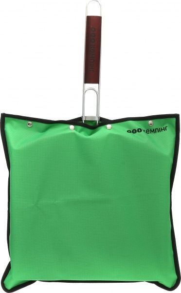 Решітка Кемпінг подвійна хромована корзина S-102