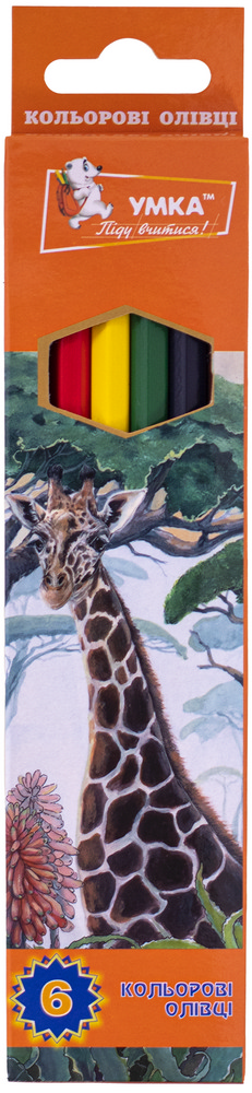 Карандаши цветные Тропик СК41-25 Умка