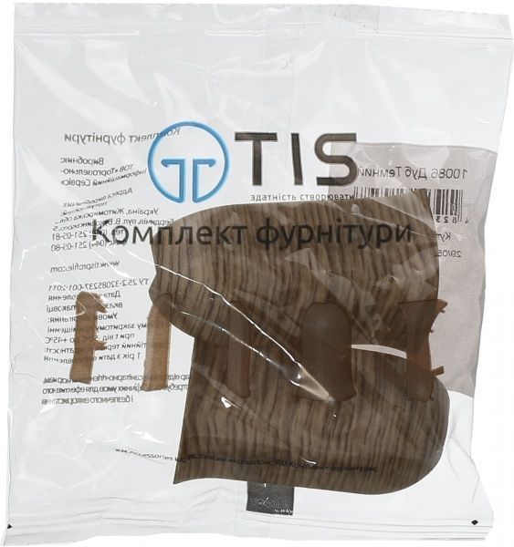 Комплект уголков наружных TIS дуб темный 