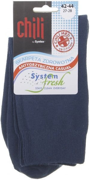 Шкарпетки чоловічі CHILI MED 369 р. 27 синій 