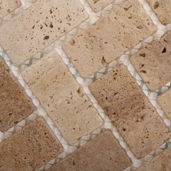 Плитка KrimArt мозаїка Travertin Classic МКР-5С 30,3x32,3 