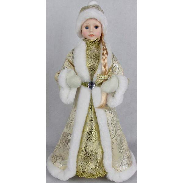 Фігура Снігурка в золотому 46 см