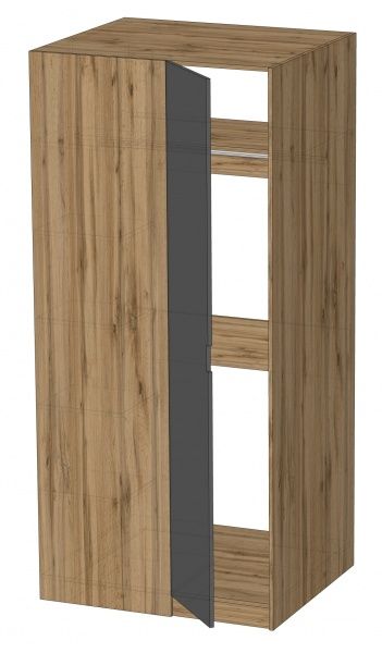Шкаф для одежды угловой Джуниор дуб аппалачи/антрацит 