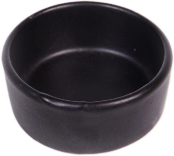 Соусник 50 мл 7 см Блек Мат Manna Ceramics
