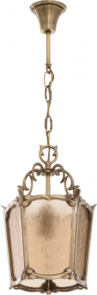 Подвес Фабрика Світла Ліхтар 1x60 Вт E27 латунь НСБ 25-1х60-015 