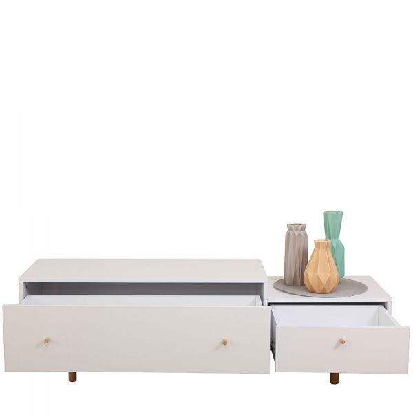 Тумба під ТВ Скандинавія 1480х400х454 мм аляска