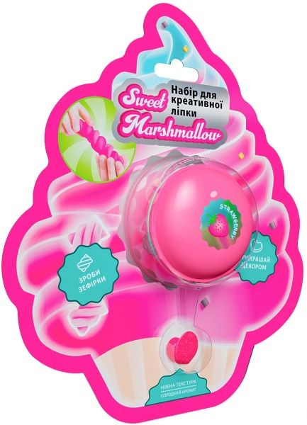 Набор для творчества OKTO Sweet Marshmallow Клубничка 30 мл 70062