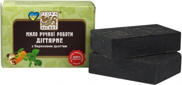 Мило органічне Flora Secret Дігтярне 75 г