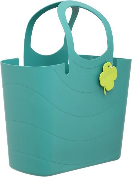 Кошик пластиковий Prosperplast 19595-320 універсальний із ручками Lucy 180xбірюзовий мм