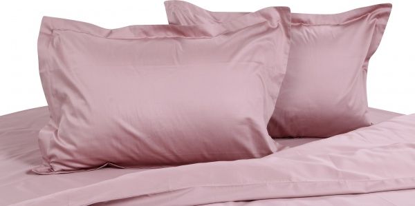 Комплект постельного белья Solid 2 семейный розовый La Nuit 