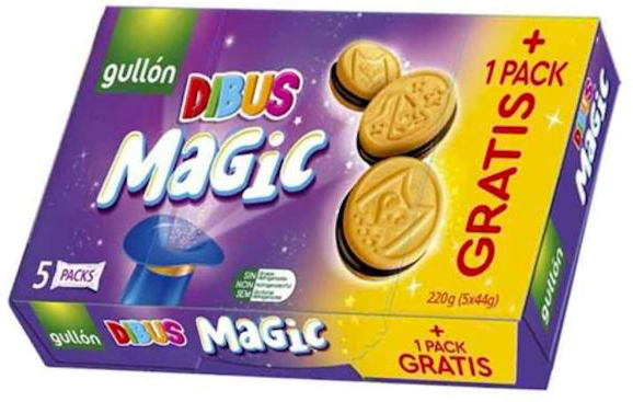 Печенье Gullon DIBUS Magic 220 г 